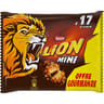 Lion mini barres chocolatées offre gourmande sachet 350g
