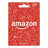 Amazon holiday red 50 euros