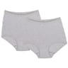 Lot de 2 culottes maxi GRIS CHINE X2 T42