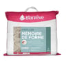Blanrêve oreiller 55x55cm mémoire de forme carré moelleux