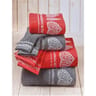 Drap de douche 70x140cm chalet anthracite