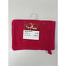 Influx gant de toilette 15x21cm 500g framboise lot de 2