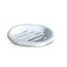 Porte savon plastique blanc