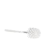 Balayette wc plastique blanc