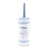 Pot à balai avec brosse wc plastique imprimé ocean vintage