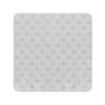 Tapis de douche translucide pvc uni col assortis pure ess 53x53