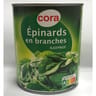Cora épinards en branche 4/4 530g