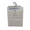 Drap plat 240x290 uni blanc polycoton