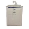 Drap plat 180x290 uni blanc polycoton