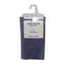 Drap housse 160x200 uni bleu polycoton