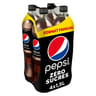 Pepsi zéro soda cola sans sucre format familial 4x1.5l