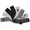 8 paires de mi chaussettes fantaisies femme LAPIN GRIS/NOIR 37\41