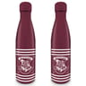 Bouteille 550 ml métal harry potter logo poudlard