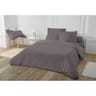 Taie d'oreiller 65X65 uni anthracite percale