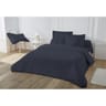 Taie d'oreiller 50X70 uni bleu percale