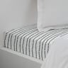 Drap housse microfibre 140x190 flower
