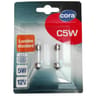 Cora blister 2 ampoules voiture C5W culot SV8,5 12V
