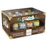Abtey casier carton rhum arrangé 12 bouteilles liqueurs assorties 155g