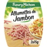 Fleury michon allumettes de jambon cuit 2x75g