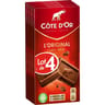 Cote d'or tablette de chocolat lait 400g