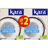 Kara lot 2 lait de coco bio 2x200ml