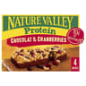 Nature valley barre de céréales protéin chocolat et cranberries 4x40g