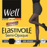 Collant semi opaque élastivoile Well NOIR T1