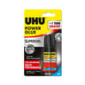 Uhu colle power glue gel tube 3g+3g offert