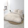 Parure housse de couette 260x240cm + 2 taies 63x63cm tufte ethnique