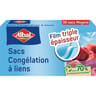 Albal 70% ressources recyclees sacs congelation liens moyens modeles x30