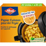 Albal papier cuisson pour air fryer 20cm x 20 unités