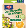 Albal couvre-plats en silicone set s x 3 (5cm+8cm+11cm)