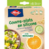 Albal couvre-plats en silicone set s x 3 (5cm+8cm+11cm)