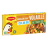 Maggi bouillon kub volaille réduit en sel de -25% 120g