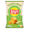 Lay's chips saveur crème et oignon 120g