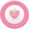 Assiette réutilisable 21cm my little princess