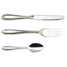 Tb collection lot de 3 pieces romane couteau + fourchette + cafe x48