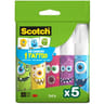 Scotch lot de 5 bâtons de colle 8 grammes