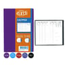 Exdi agenda 10x15 1 semaine sur 2 pages couverture plastique