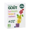 Good goût biscuits formes et couleurs dès 10 mois 80g