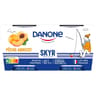 Danone skyr pêche abricot 2x140g