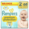 Pampers premium protection new baby couches big t2 x 68