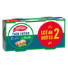 Saupiquet thon entier au basilic lot de 2 boîtes 240g