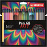 24 feutres de dessin stabilo pen 68 arty
