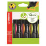 4 surligneurs Stabilo green boss (jaune, vert, orange, rose)