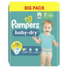 Pampers baby dry couches big pack t7 x42