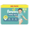 Pampers baby dry couches big pack t6 x44