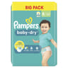 Pampers baby dry couches big pack t6 x44