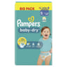 Pampers baby dry couches big pack- t5+ x 48