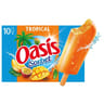 Oasis 10 bâtonnets sorbet tropical 500ml 400g